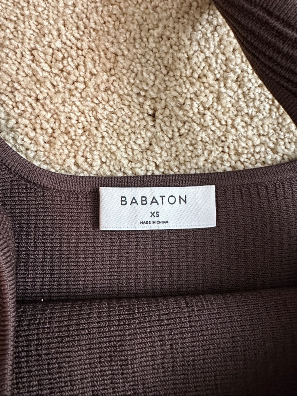 Babaton Cropped Ribbed Tank - Picture 2 of 3